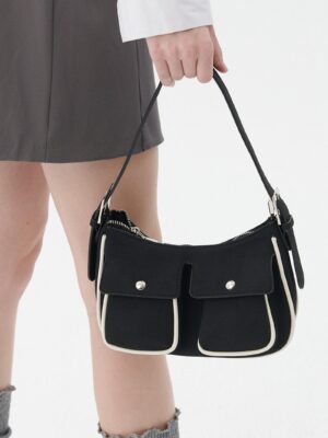 Two Pocket Hobo Bag