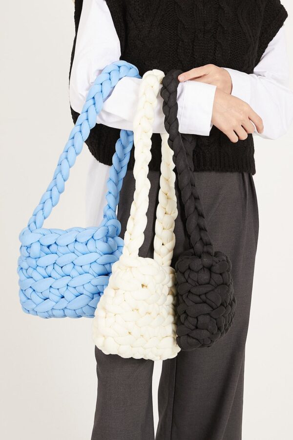 Yvette Chunky Knitted Shoulder Bag